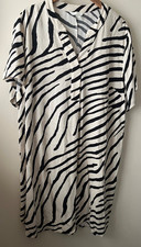 H&M Dress Size L 16-18 Printed