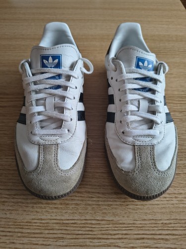Adidas samba white with - og,