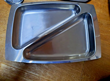 2 Compartment Stainless Steel