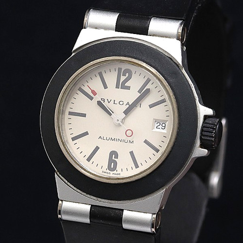 Bvlgari al32ta silver - dial, qz
