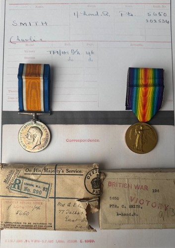 Ww1 pair memorial plaque - ww1,