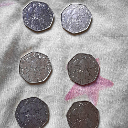 Job lot 50p coins - uk,