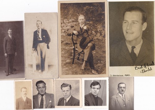 Vintage photographs of - x,