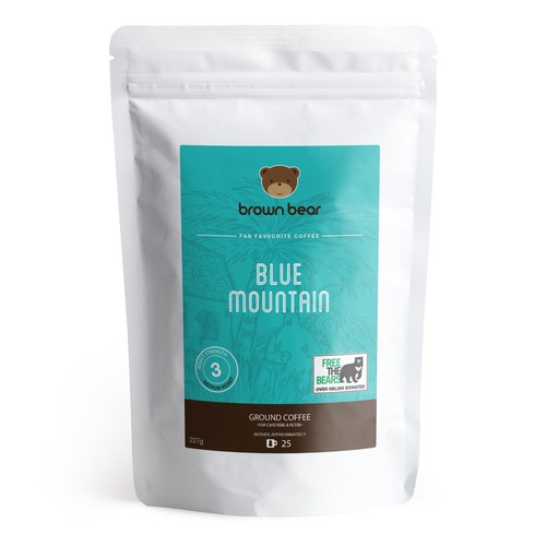 Blue mountain medium roast - blue,