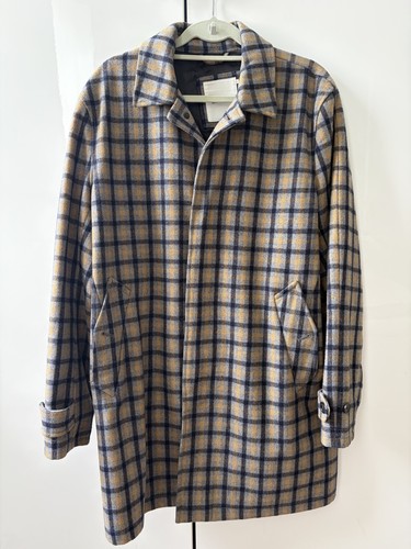 Ben sherman checked coat - checked,