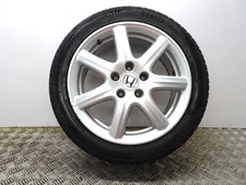 HONDA CIVIC MK8 17" ALLOY WHEEL & GOOD TYRE  225/45Z R17  2005-2011 FAST P & P