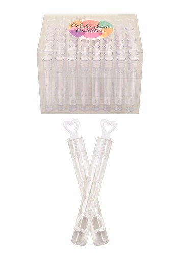 Mini heart bubble tubes - mini,