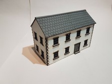 28mm WW2 large Farm house Building MDF Painted Terrain Suitable for Bolt Action 
