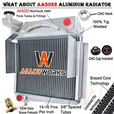 3 Row Aluminum Radiator For