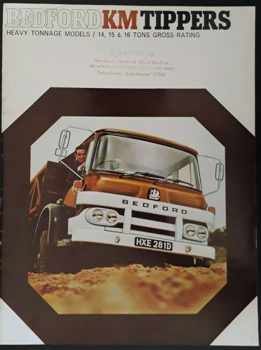 Bedford tippers brochure - bedford,