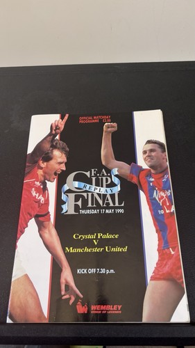 1990 cup final programme - 1990,