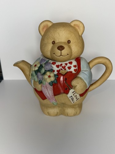 Ceramic novelty teapot barely - novelty,