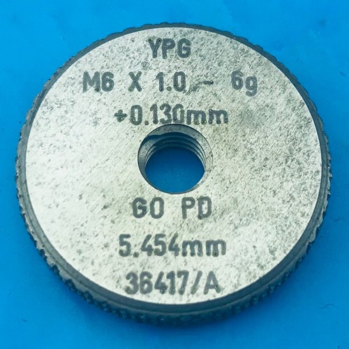 Screw thread ring - m6, x