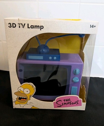 Simpsons retro lamp - simpsons,