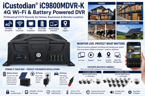 Ic9800mdvr cctv dvr - cctv, camera