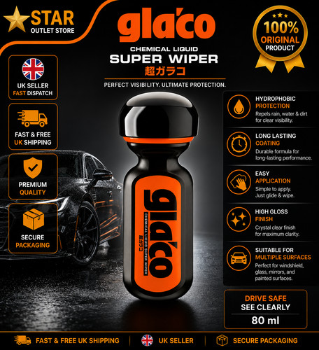 Glaco super wiper chemical - glaco,