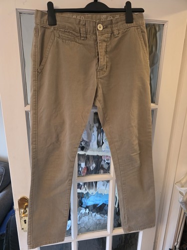 Red herring trousers - herring,