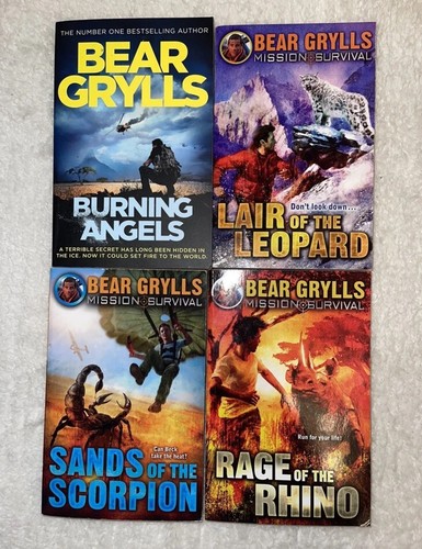 Bear grylls books novels - grylls,
