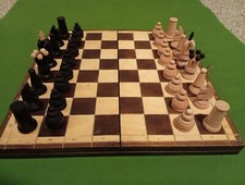 Chess Set wooden box foldable