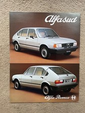 1977-79 Alfa Romeo Alfasud Car Brochure (UK)