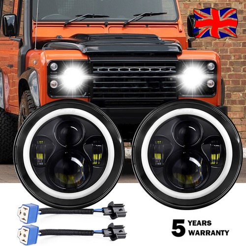 Inch led headlights - pair, e