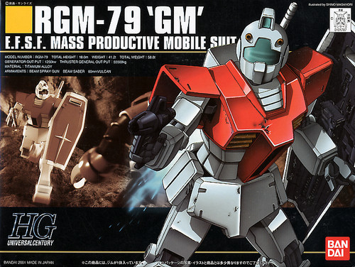 Gundam rgm hguc - gm,