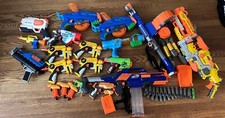 Big Nerf Gun Lot With