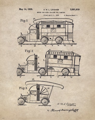 Vintage travel trailer camper - travel,