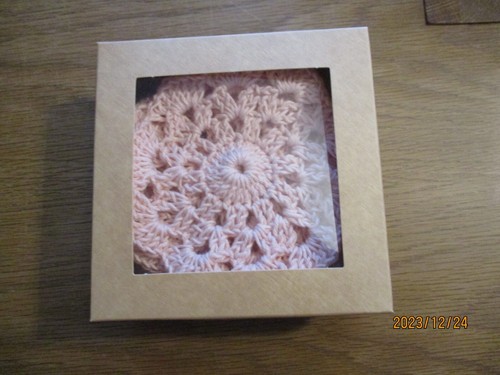 Set hand crocheted cm - set,