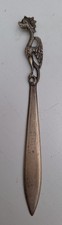 Antique brass letter opener - letter,