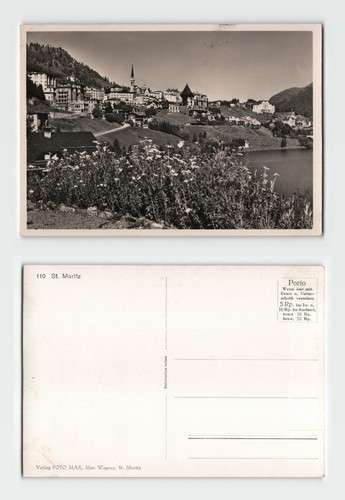 Postcard moritz alpine - st.,