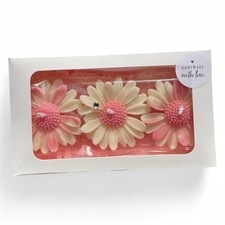 HANDMADE Daisy Candles Scented- Gift Box Scented Candles Handmade