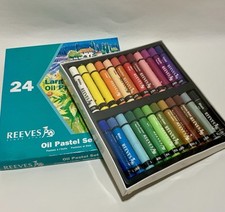 Reeves 24 Large Oil Pastels