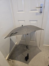 Mamas and Papas Sun Umbrella Parasol for Baby Buggy / Pushchair / Stroller  Grey