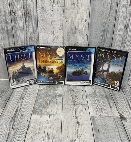 Myst vintage mac - pc/mac, adventure