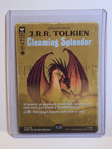 Mtg gleaming splendor book - gleaming,