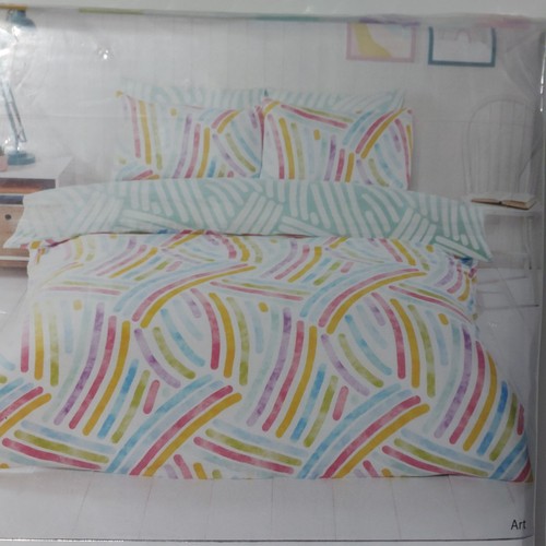 Abstract rainbow duvet - rainbow, cover