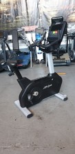 Life Fitness Integrity Series Standard Upright Bike with C Console  