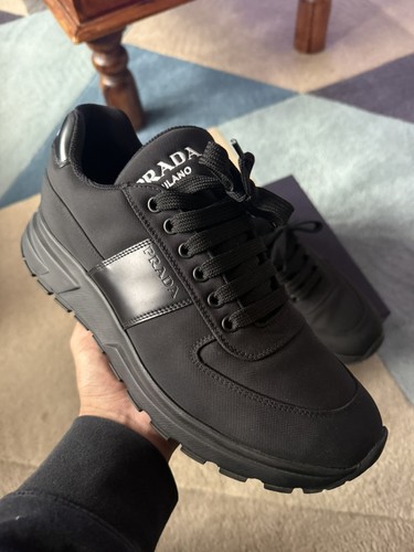Prada nylon tech trainers - trainers, uk