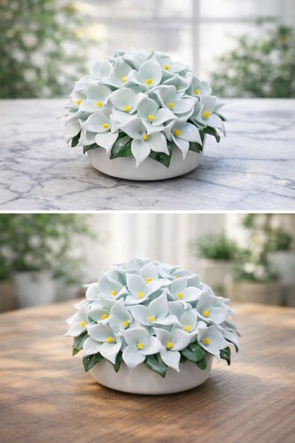 Ceramic flower for - ceramic,