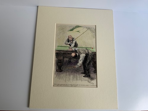 Hand coloured wood engraving - hand,