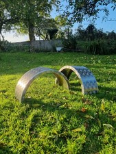 Pair Aluminium Chequer Plate