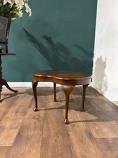 Vintage Mahogany Kidney Shaped Side Table