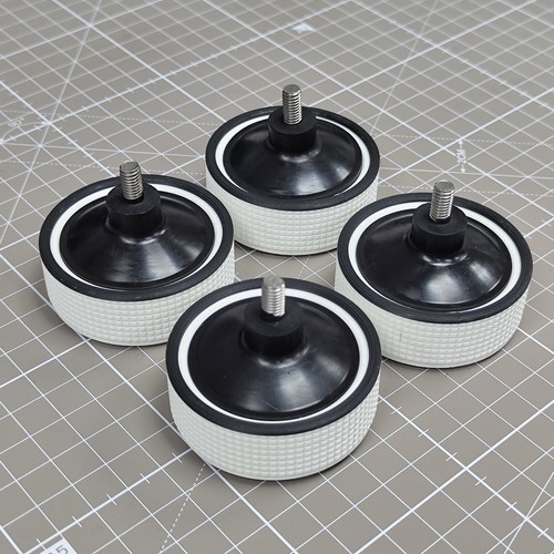 Custom white turntable - white,