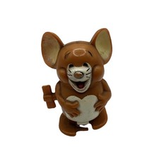 Vintage 1970 Marx Toys Mechanical Walking Jerry Figure From Tom & Jerry 