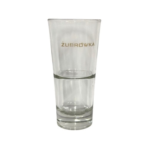 Zubrowka vodka tumbler glass - tumbler,