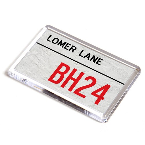 Fridge magnet lomer lane - fridge,