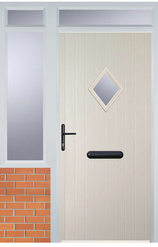 Upvc composite front door with - upvc,