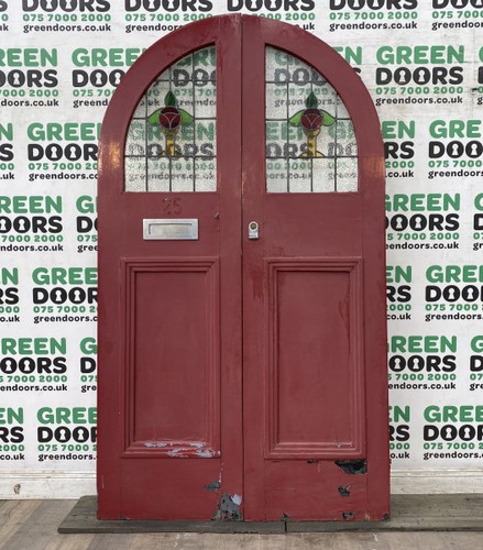 1930 arched double doors - 1930, front