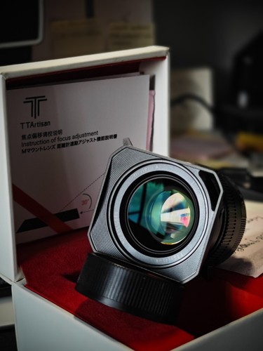 Ttartisan 35mm asph leica - ttartisan, f1.4